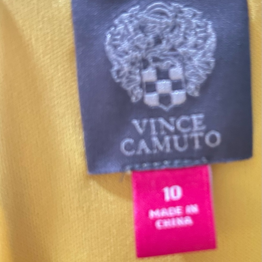 Gorgeous Vince Camuto High Low Yellow Dress - Picture 8 of 12